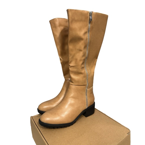 Journee Collection Women's Morgaan Extra Wide Calf Knee High Boots NWT - Picture 6 of 10